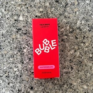 Bubble: Watermelon Lip Serum - Red